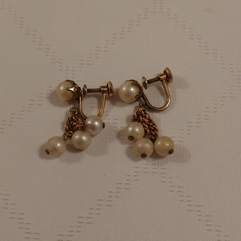 Vintage Art Deco Earrings